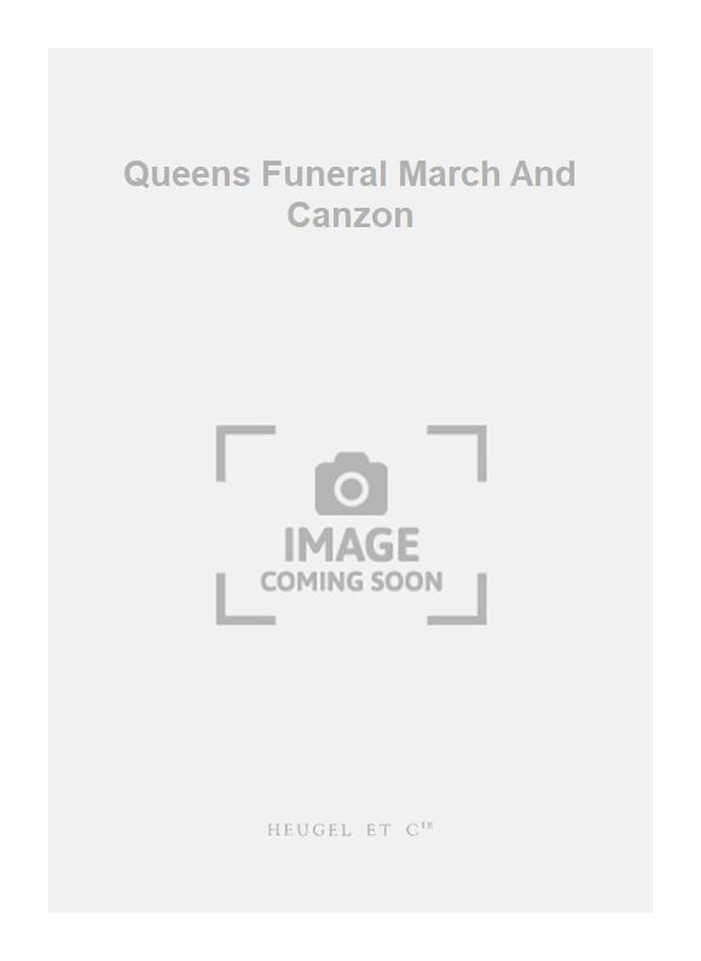 Henry Purcell: Queens Funeral March And Canzon: Brass Ensemble