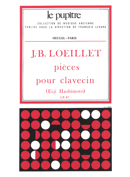 Jean Baptiste Loeillet: Pices de clavecin (lp67): Harpsichord: Instrumental