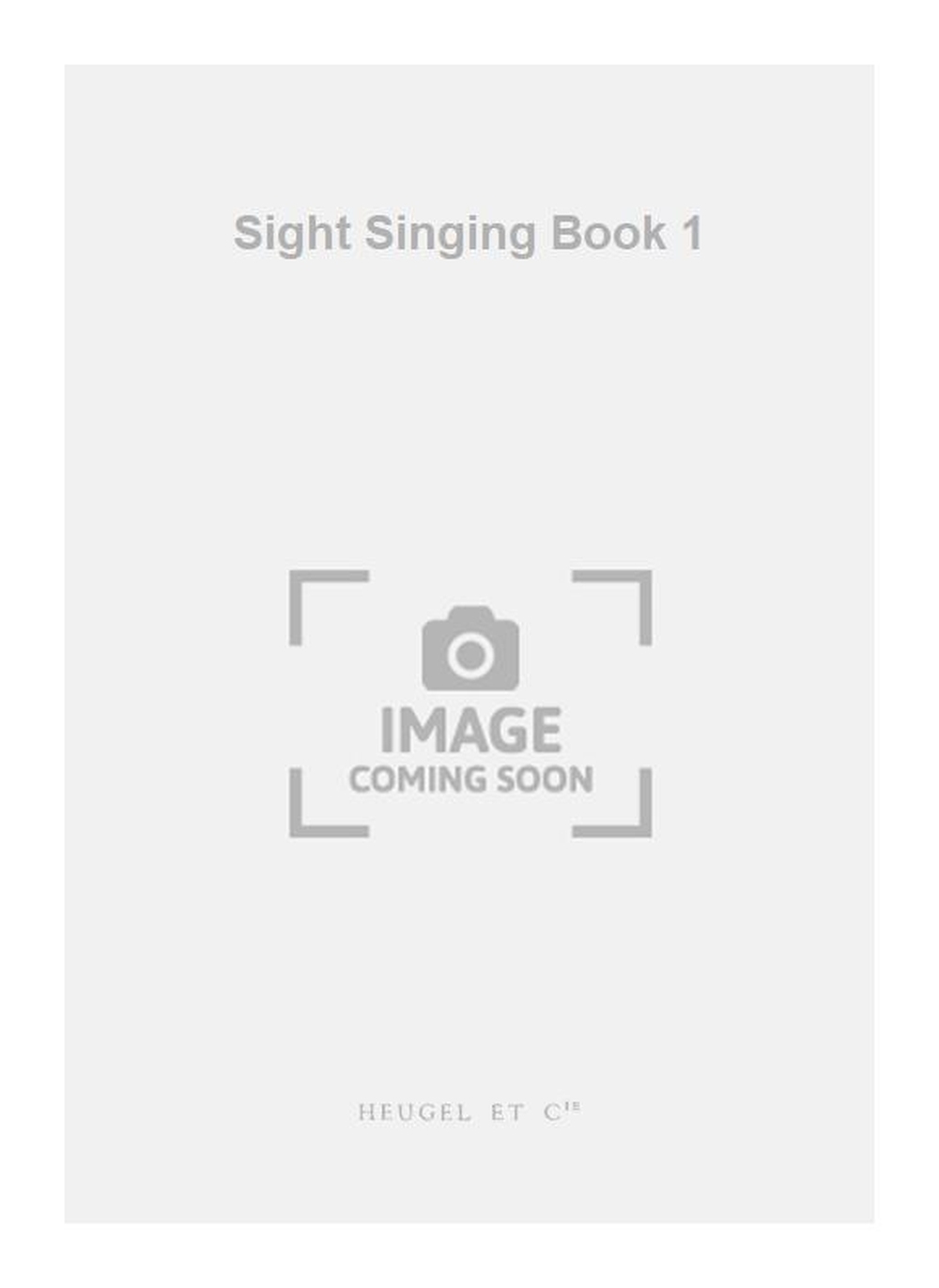 Pittion: Sight Singing Book 1