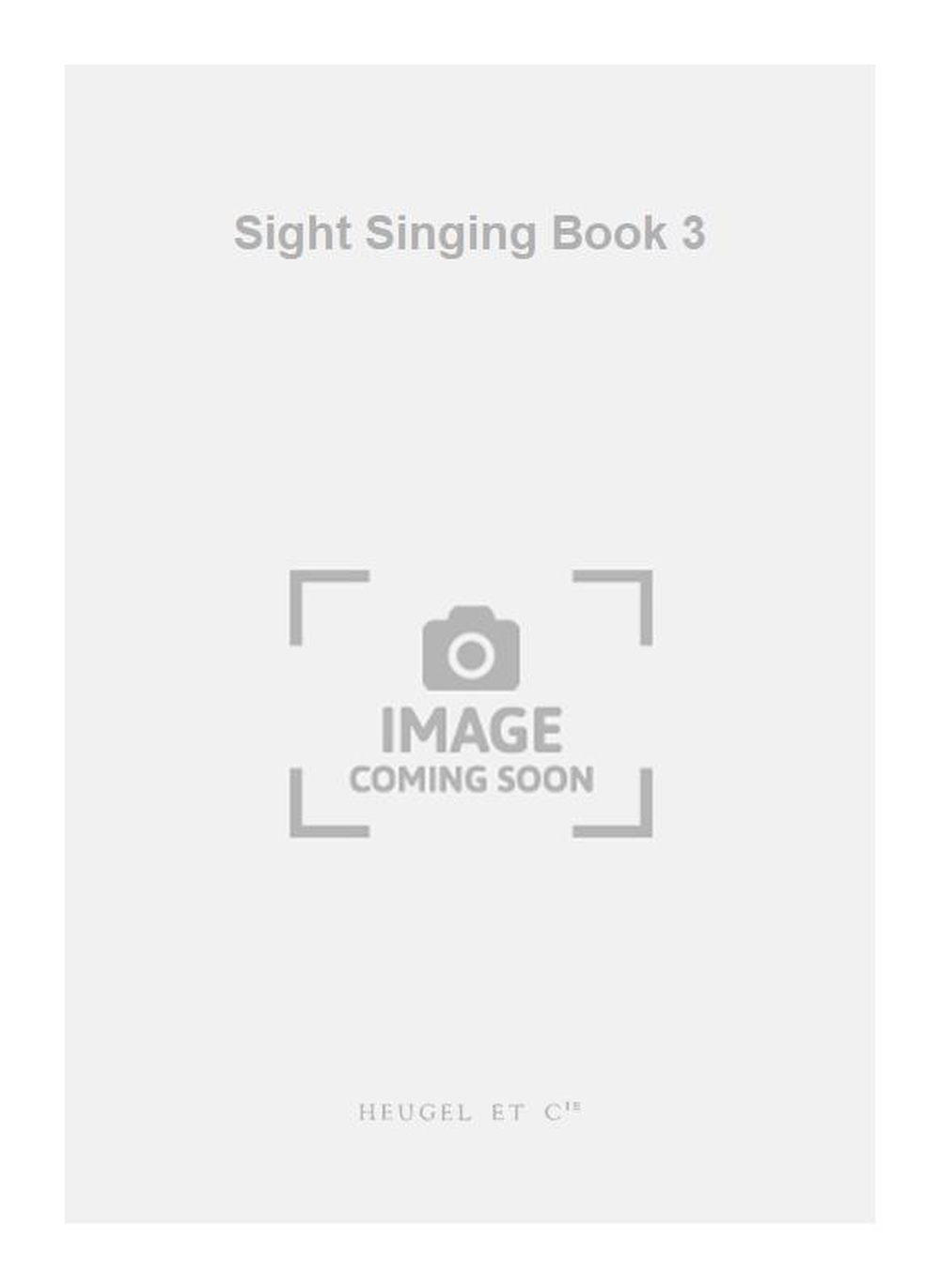 Pittion: Sight Singing Book 3