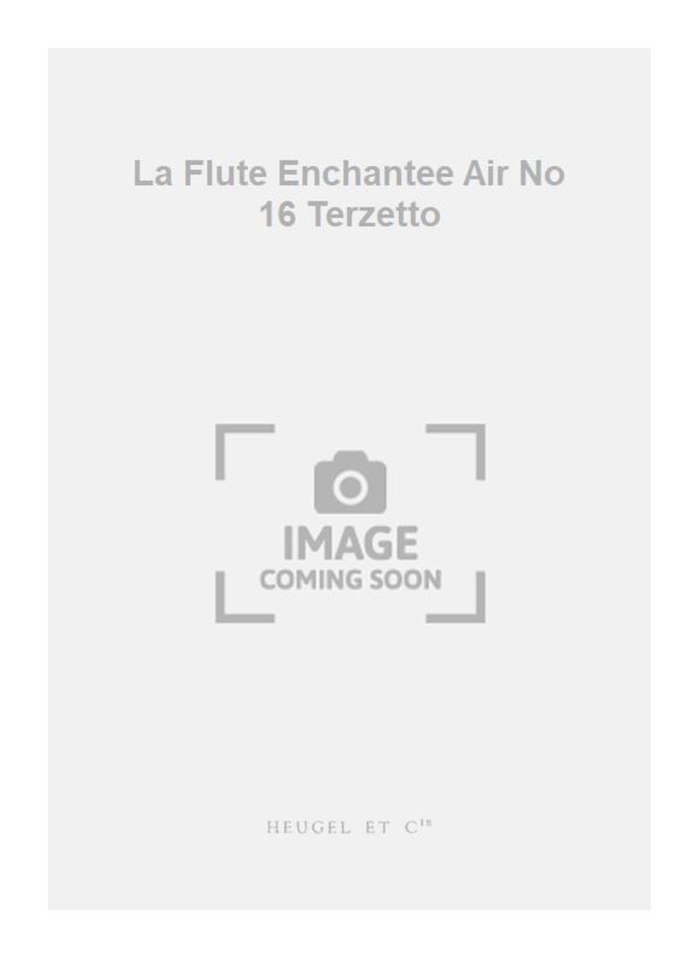 Wolfgang Amadeus Mozart: La Flute Enchantee Air No 16 Terzetto