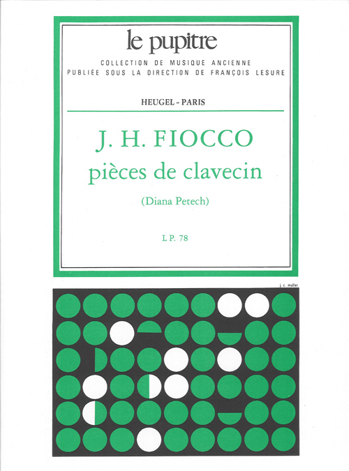 Joseph-Hector Fiocco: Pices de Clavecin: Harpsichord: Instrumental Work