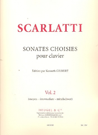 Domenico Scarlatti: Sonates Choisies Pour Clavier Vol. 2: Piano: Score