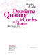 Reynaldo Hahn: Quatuor N02 En Fa Majeur: String Quartet: Score and Parts