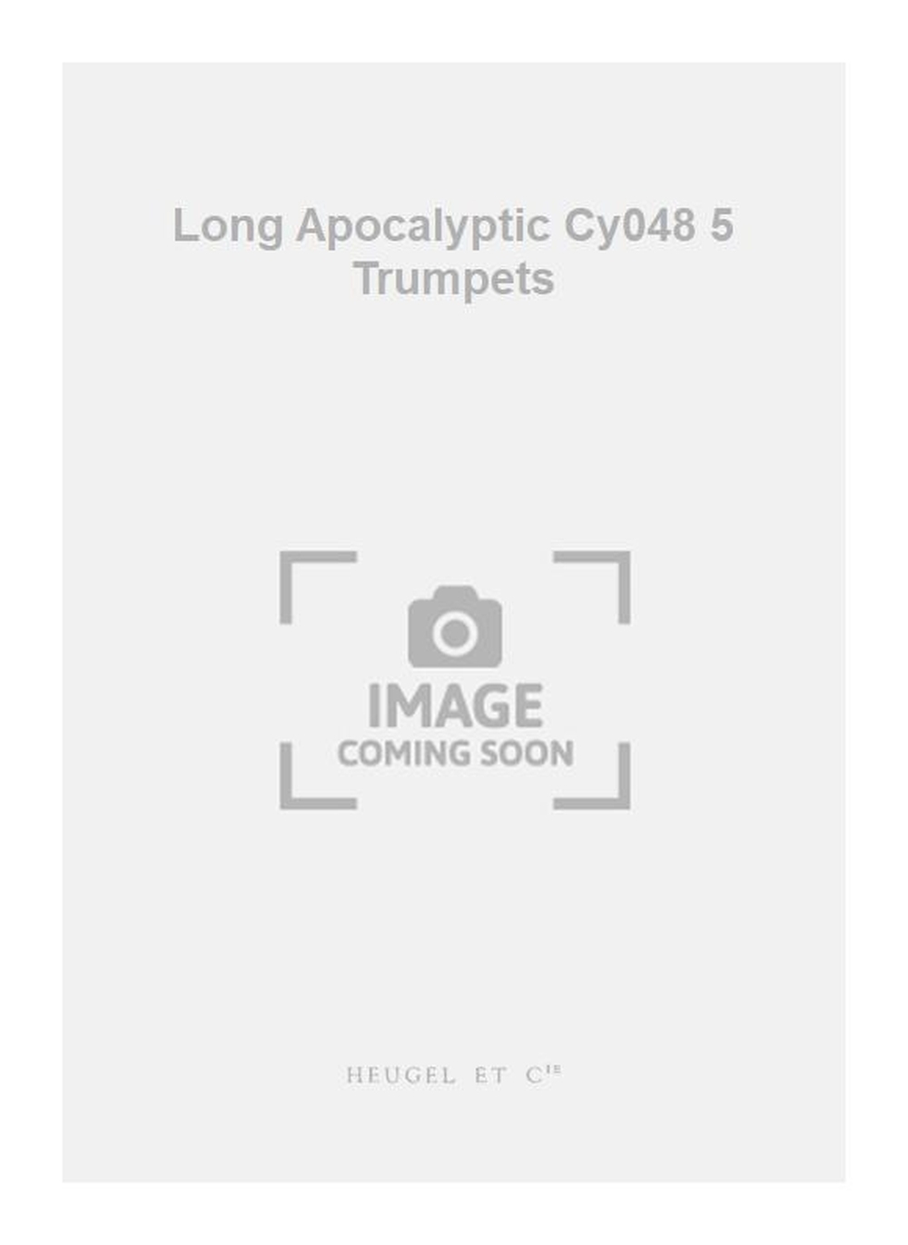 Richard Long: Long Apocalyptic Cy048 5 Trumpets