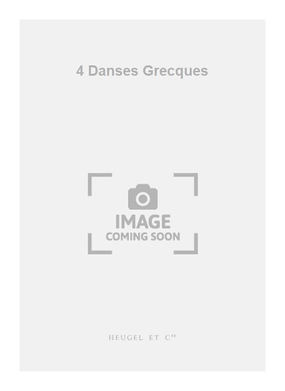 Racol: 4 Danses Grecques