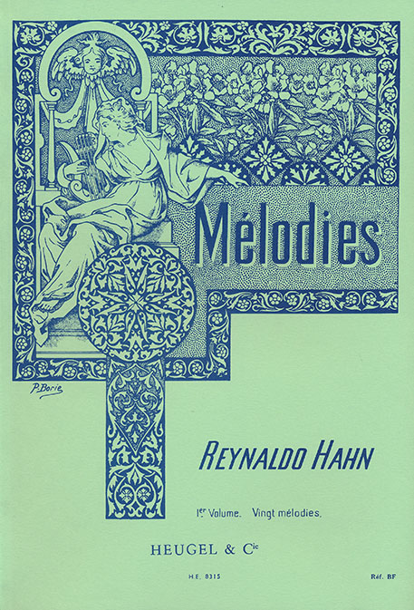 Reynaldo Hahn: 40 M�lodies Vol 1: 20 Melodies: Medium Voice: Vocal Album