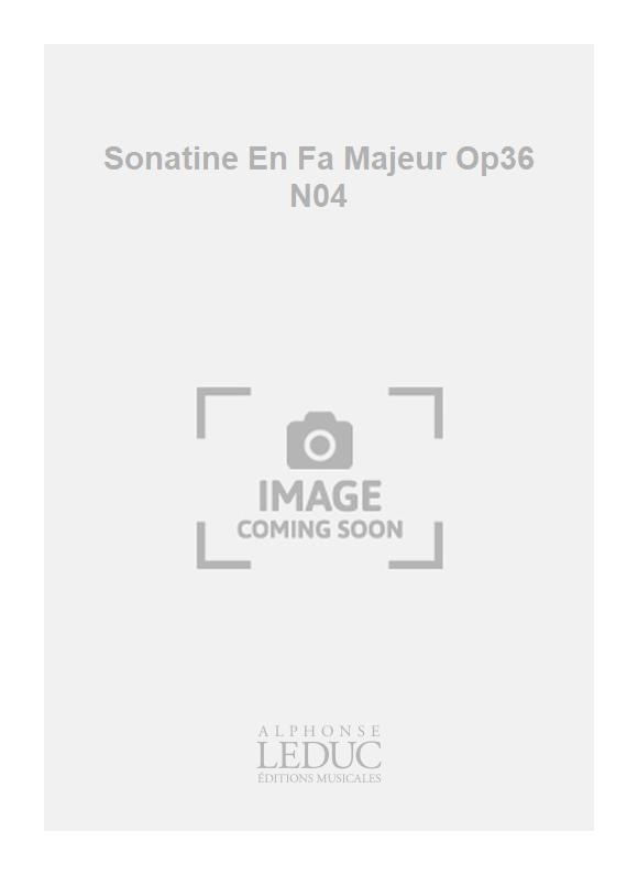 M. Clementi: Sonatine En Fa Majeur Op36 N04