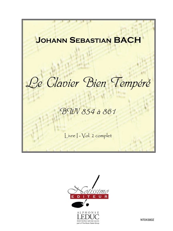 Johann Sebastian Bach: Clavier Bien Tempere