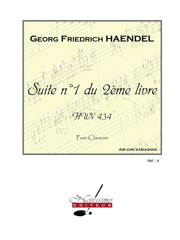Georg Friedrich Händel: Suite No1 Du 2eme Livre