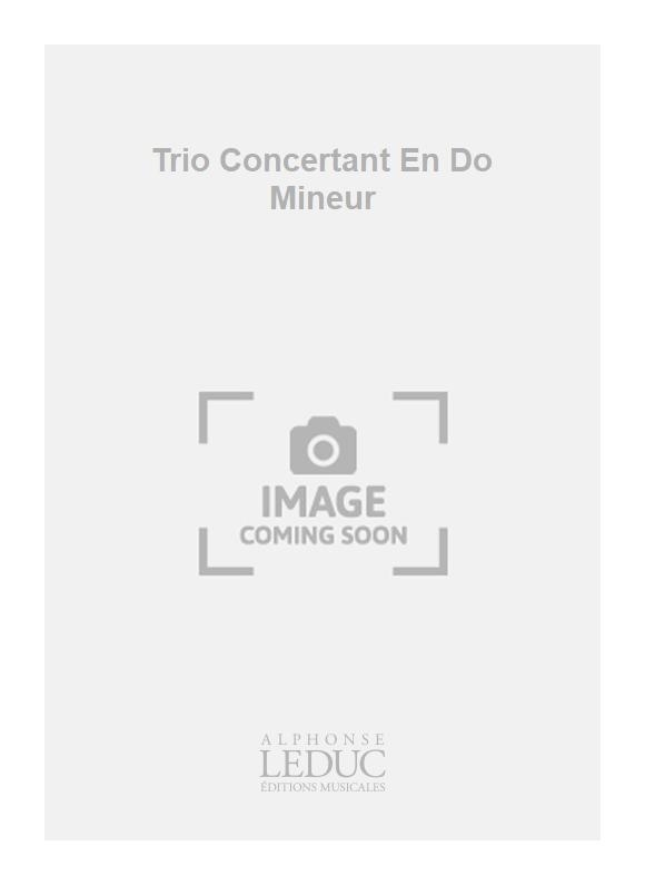Harrus: Trio Concertant En Do Mineur