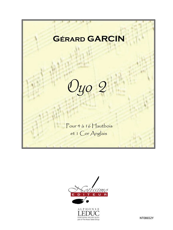 Gérard Garcin: Garcin Oyo 2 Oboe Ensemble & Cor Anglais