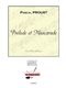 Pascal Proust: Prelude Et Mascarade