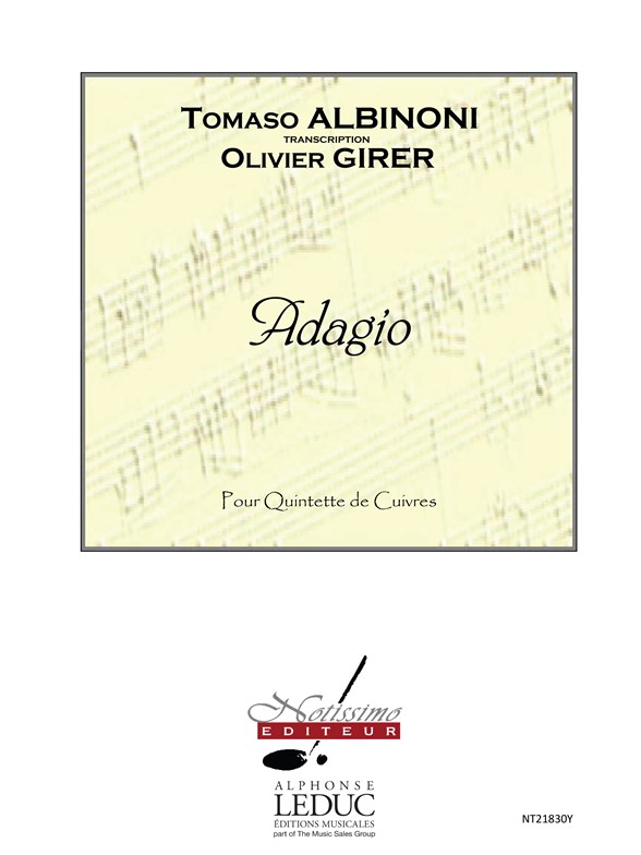 Tomaso Albinoni: Adagio: Brass Ensemble