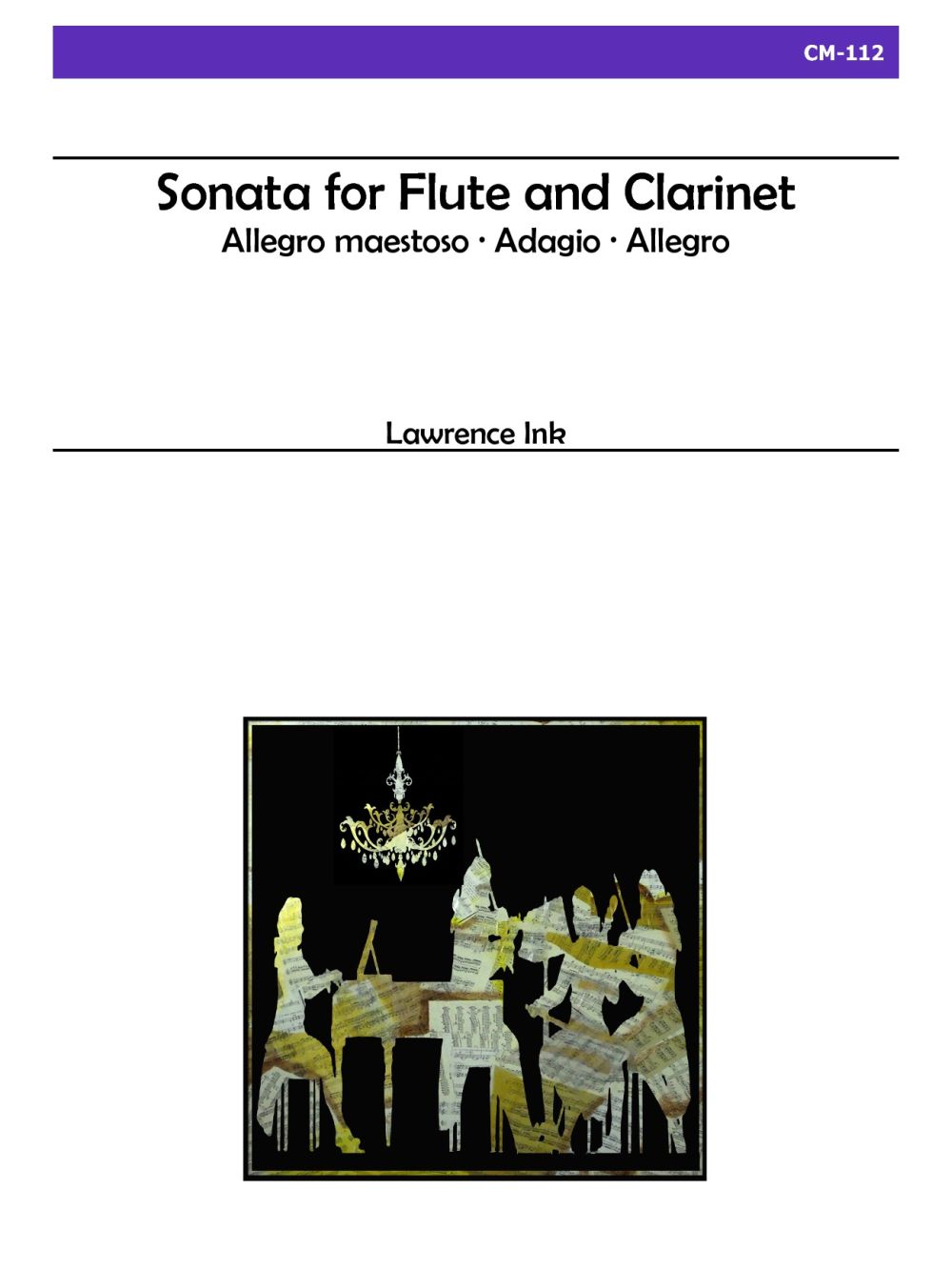 Lawrence Ink: Sonata For Flute and Clarinet: Flute & Clarinet: Instrumental