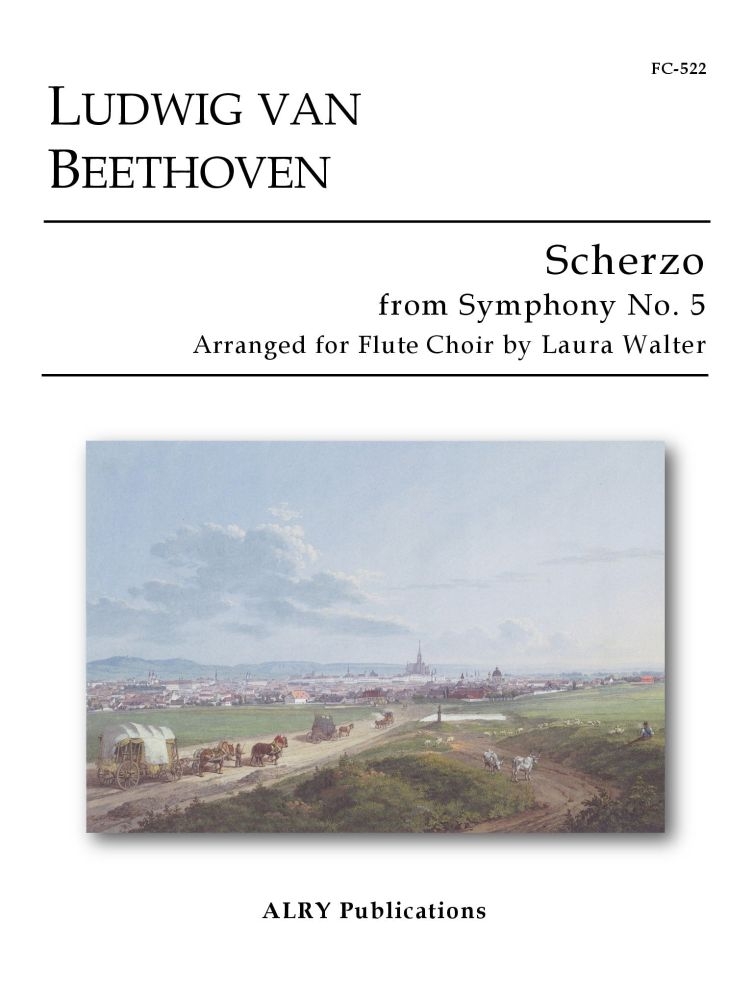 Ludwig van Beethoven: Scherzo from Symphony No. 5: Woodwind Ensemble: Score and