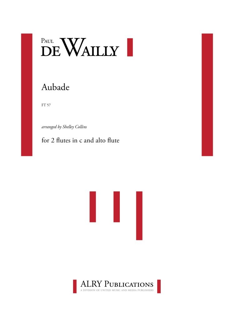 Paul de Wailly: Aubade: Woodwind Ensemble: Score and Parts