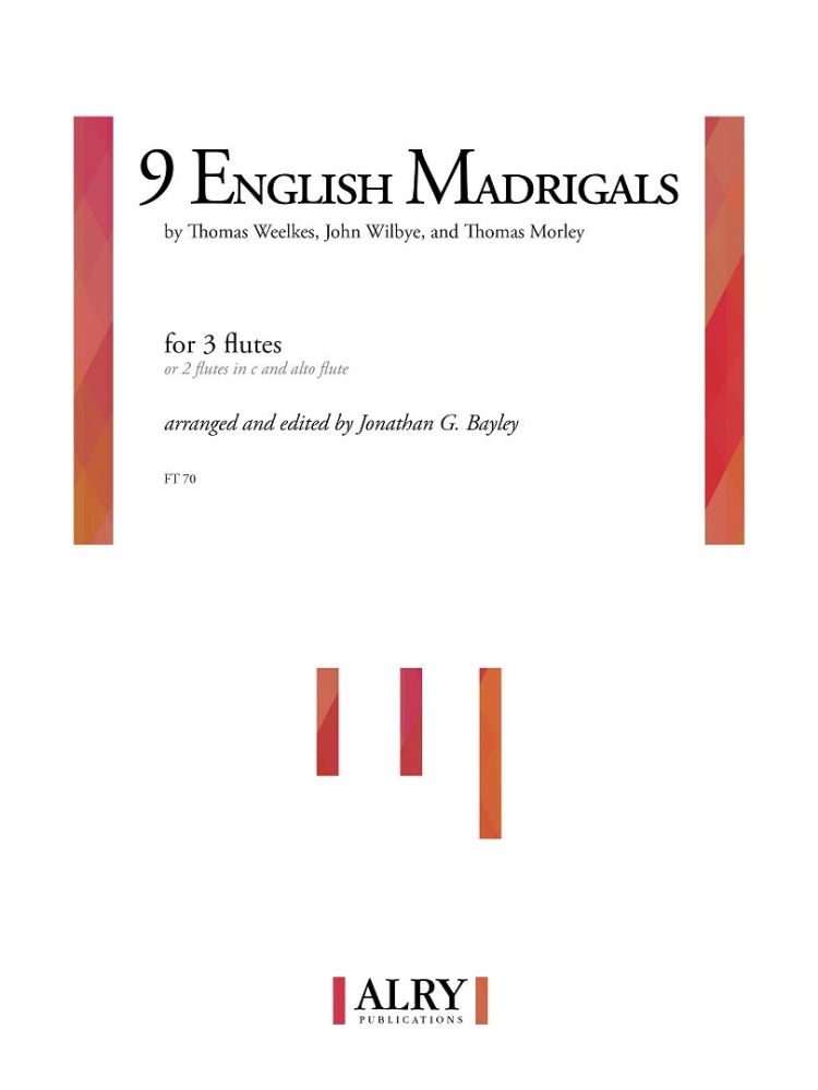 Nine English Madrigals: Woodwind Ensemble: Score and Parts