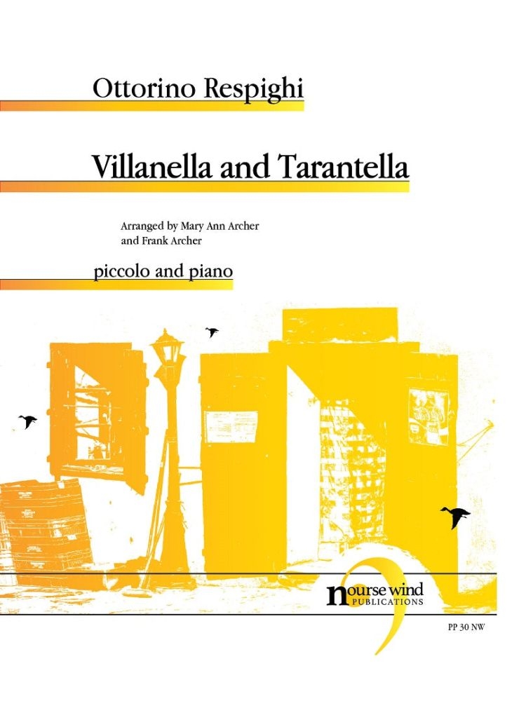 Ottorino Respighi: Villanella and Tarantella: Flute: Instrumental Album