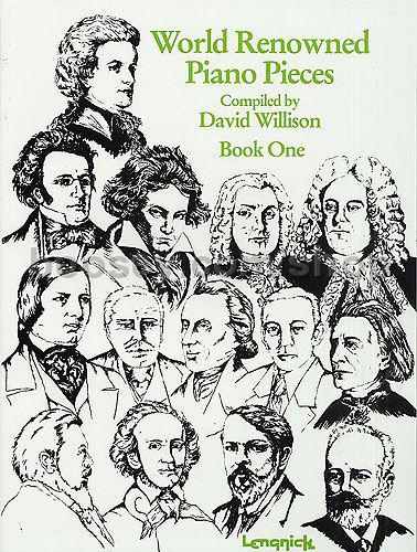 World Renowned Piano Pieces Book 1: Piano: Instrumental Album
