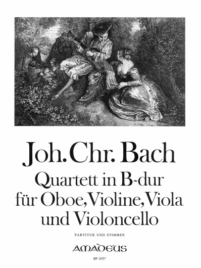 Johann Christian Bach: Quartett in B-dur: Ensemble: Instrumental Work