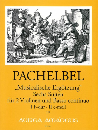 Johann Pachelbel: Musikalische Ergötzung Heft 1: Violin: Score and Parts