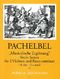 Johann Pachelbel: Musikalische Ergtzung Heft 1: Violin: Score and Parts