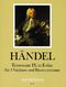 Georg Friedrich H�ndel: Trio Sonata IX in E Major: Violin: Score and Parts