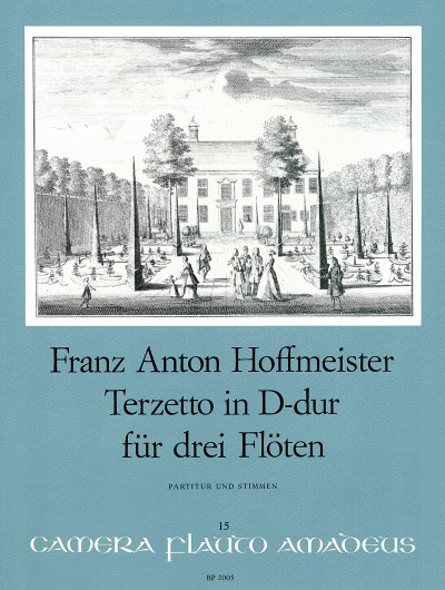 Franz Anton Hoffmeister: Terzetto D: Flute Ensemble: Instrumental Work