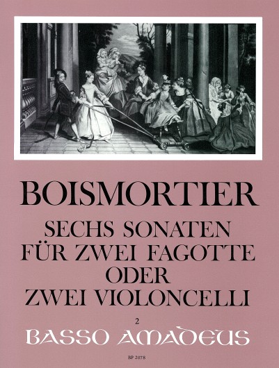 Joseph Bodin de Boismortier: 6 Sonaten Op.14: Mixed Ensemble: Instrumental Work