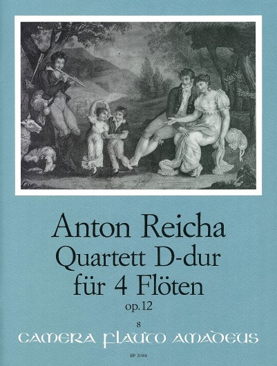 Reicha: Quartet D Op.12: Flute Ensemble