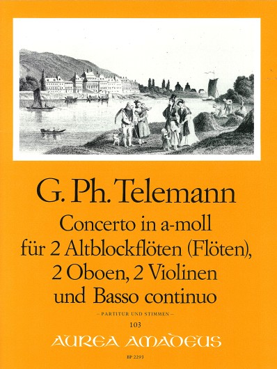 Georg Philipp Telemann: Concerto In A Minor TWV 44: Ensemble: Instrumental Work