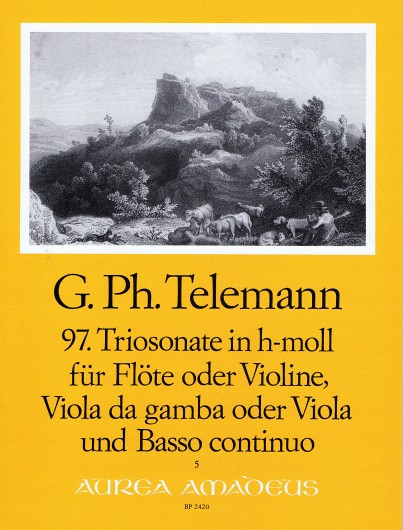 Georg Philipp Telemann: 97. Trio Sonata In B Major TWV 42: Chamber Ensemble: