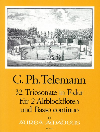 Georg Philipp Telemann: Trio Sonata in F Major: Chamber Ensemble: Instrumental
