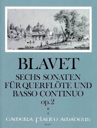 Michel Blavet: 6 Sonaten 2 Op.2: Flute