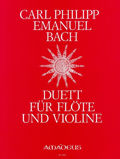 Carl Philipp Emanuel Bach: Duet: Flute & Violin: Instrumental Work