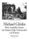 Mikhail Glinka: 3 Russische Lieder: Piano Quartet