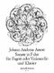 Amon, Johann Andreas : Livres de partitions de musique