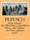 John Christopher Pepusch: Concerto Bb major op. 8-III: Chamber Ensemble: Score