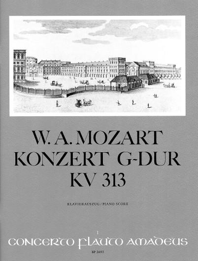 Wolfgang Amadeus Mozart: Concert 01 G Kv313: Flute