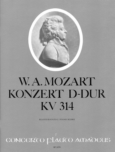 Wolfgang Amadeus Mozart: Concert 02 D Kv314: Flute