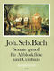 Johann Sebastian Bach: Sonata BWV 527 For Soprano Recorder: Descant Recorder:
