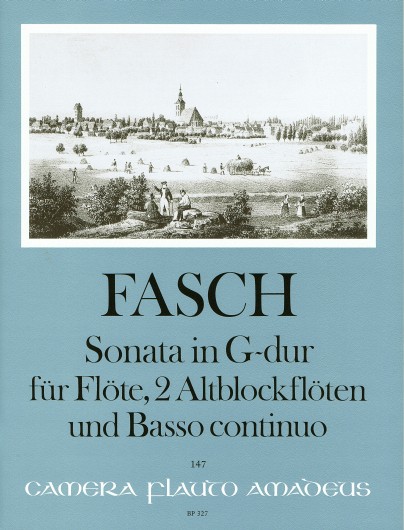 Johann Friedrich Fasch: Sonata G major: Chamber Ensemble: Instrumental Work