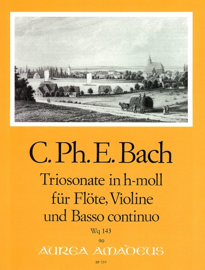 Carl Philipp Emanuel Bach: Triosonate In H-Moll: Flute & Violin