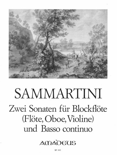 Giuseppe Sammartini: 2 Sonaten: Recorder: Instrumental Work