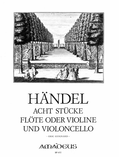 Georg Friedrich Händel: 8 Pieces For Viola & Cello: Flute: Instrumental Work