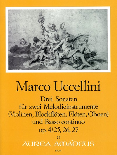 Marco Uccellini: 3 Sonatas op. 4-25  26  27: Chamber Ensemble: Instrumental Work
