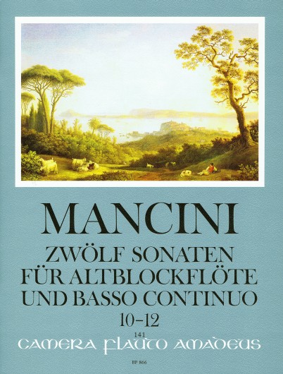 Henry Mancini: Sonaten(12) 10-12: Recorder Ensemble: Score and Parts