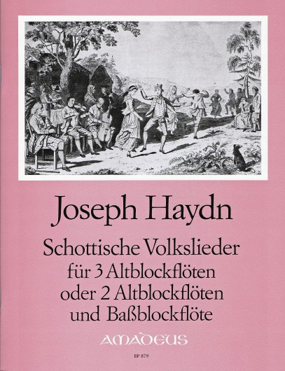 Joseph Haydn: Scottish Folksongs: Recorder Ensemble: Instrumental Work