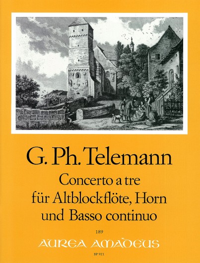 Georg Philipp Telemann: Trio Sonata for Treble Recorder  Horn and Continuo: